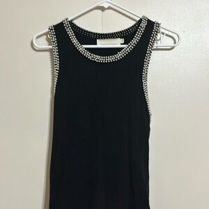 fancy cotton blend tank